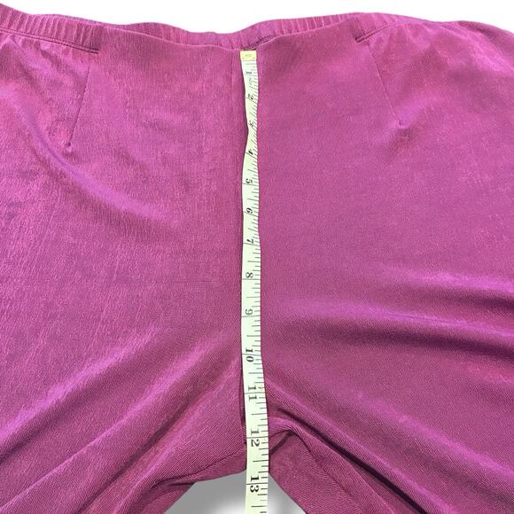 Chico's Pants NWT Size 3 (XL) Travelers Sweet Berry Pull-On Luxe No Tummy - Picture 5 of 6